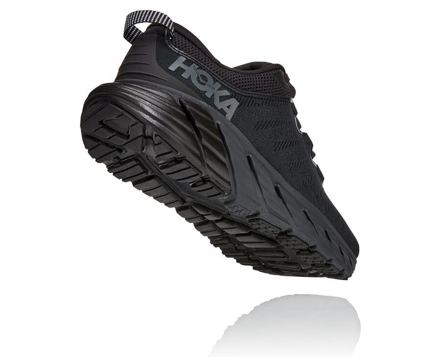 Running Shoes Womens - Hoka One One Gaviota 3 - Black - CXHLQWS-71